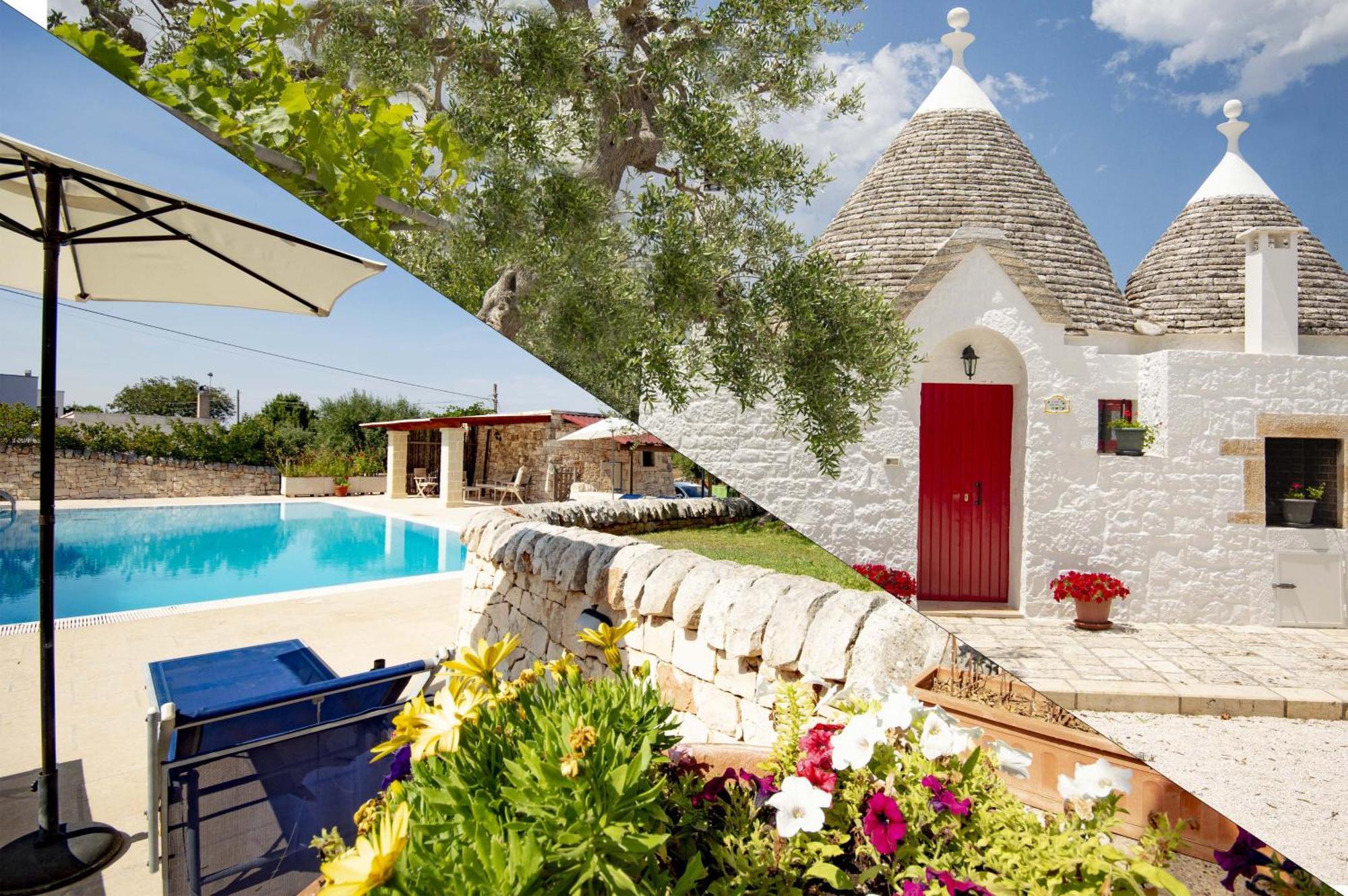 I Trulli Degli Ulivi Villa Locorotondo Luaran gambar